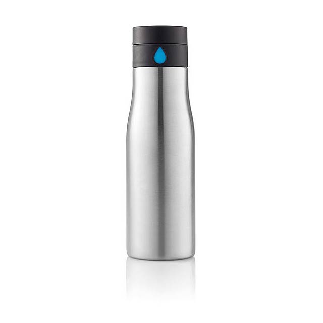Aqua hydration tracking bottle - grey