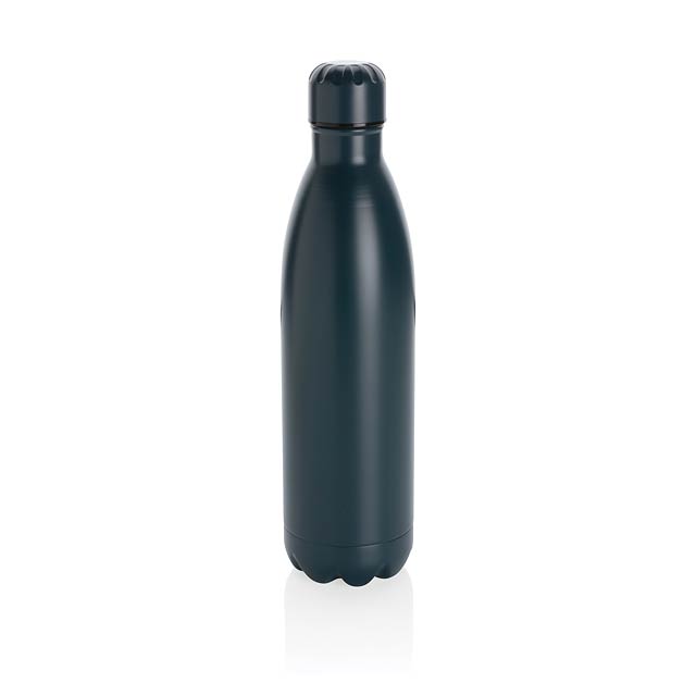 Solid Color Vakuum Stainless-Steel Flasche 750ml, blau - blau