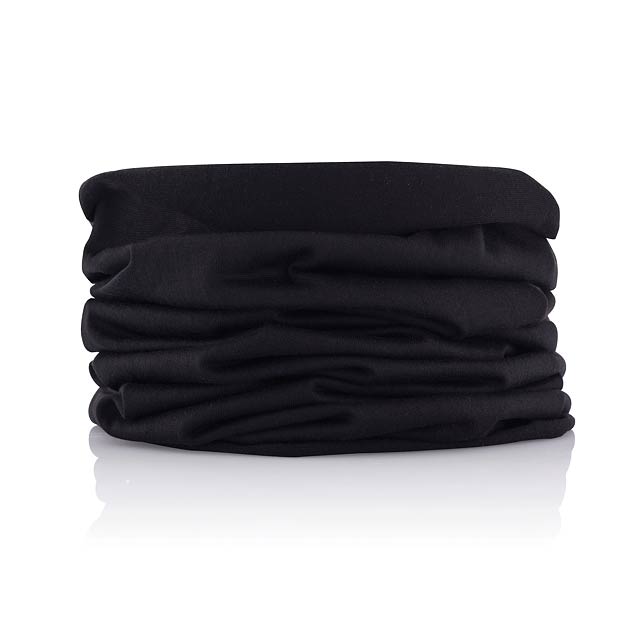 Multifunkční šátek, černá - čierna