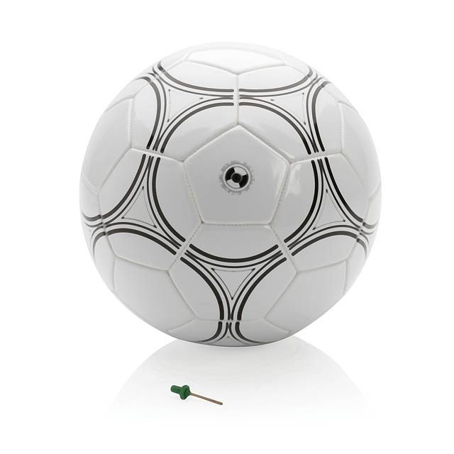 Fotbalový míč velikosti 5, bílá - bílá