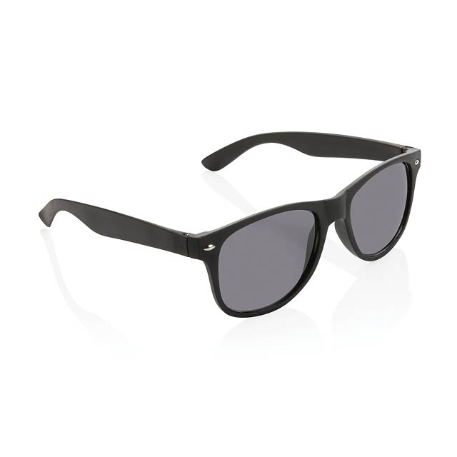 UV 400 Sonnenbrille, schwarz - schwarz
