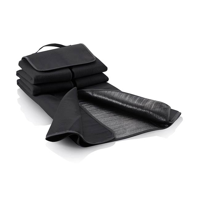 pikniková deka - black
