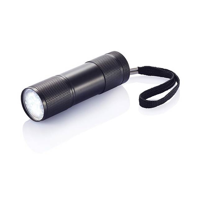 Quattro aluminium torch - black