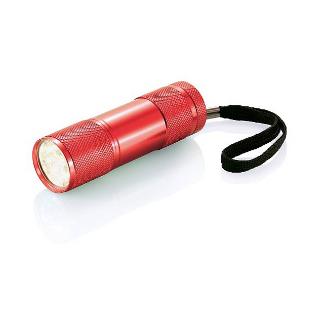 Quattro aluminium torch - red