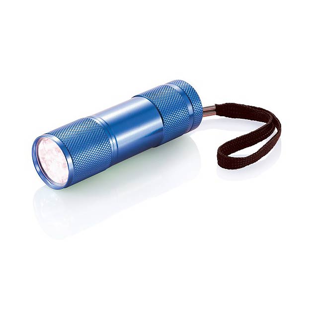 Quattro aluminium torch - blue