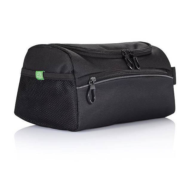 Florida toilet bag PVC free - black