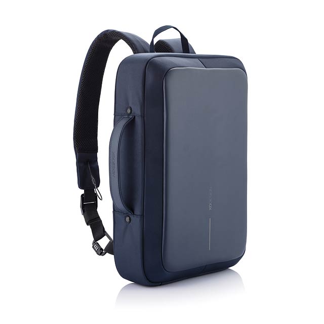 Bobby Bizz anti-theft backpack & briefcase - blue