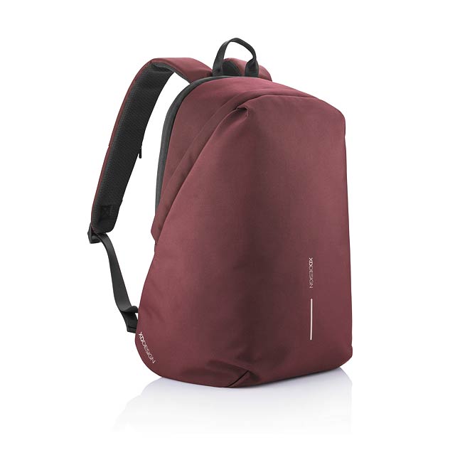 Bobby Soft, anti-theft backpack, red - red