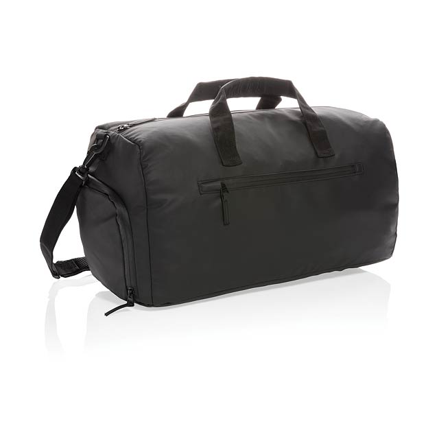 Fashion black weekend bag PVC free - black