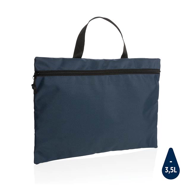 Impact AWARE™ lightweight document bag, navy - blue