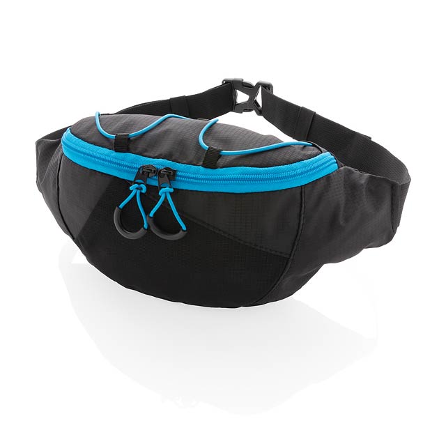 Explorer ribstop fanny pack PVC free, black - black