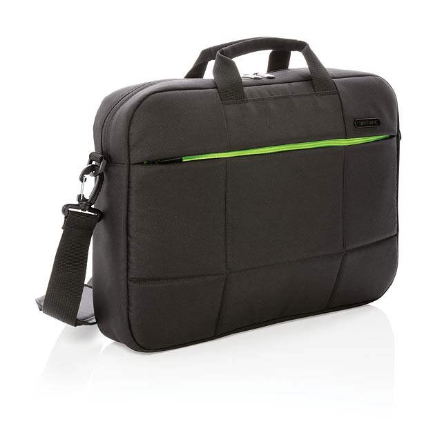 Soho business RPET 15.6"laptop bag PVC free - black