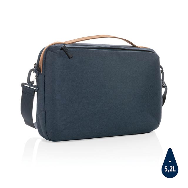 Impact AWARE™ 300D Two-Tone Deluxe 15.6" Laptop-Tasche, navy - blau