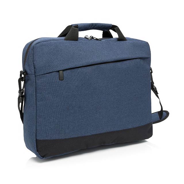 Trend 15” laptop bag, blue - blue