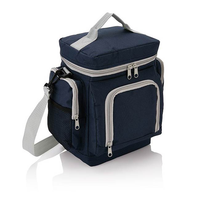 Cestovní chladicí taška Deluxe, modrá - modrá
