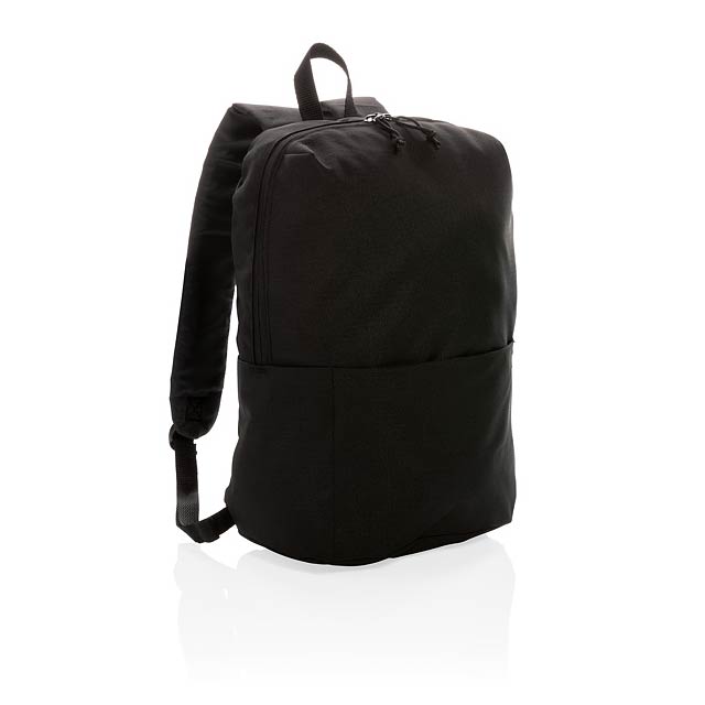 Casual backpack PVC free - black