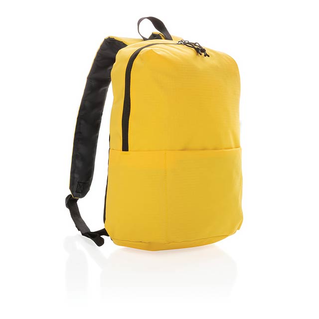 Casual backpack PVC free - yellow