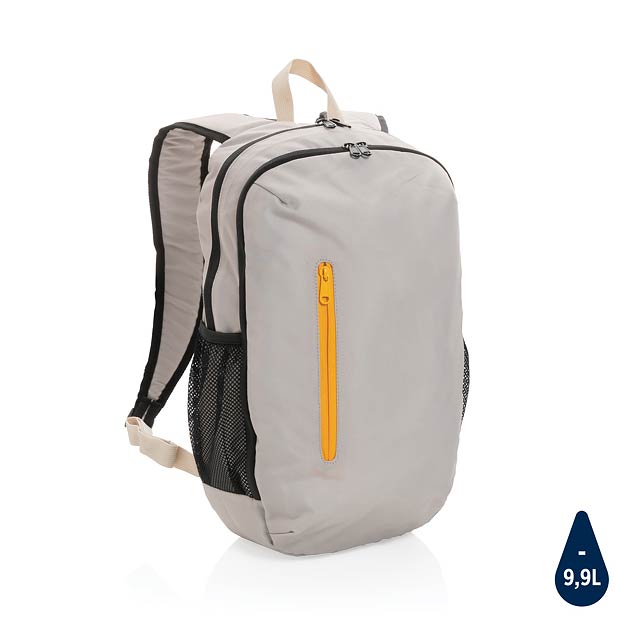 Impact AWARE™ 300D RPET casual backpack, brown - brown