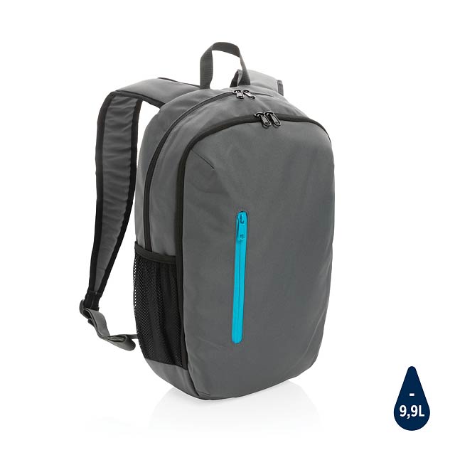 Impact AWARE™ 300D RPET casual backpack, grey - grey