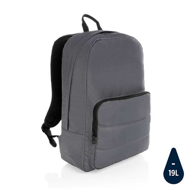 Impact AWARE™ RPET Basic 15,6" Laptop-Rucksack, anthrazit - schwarz