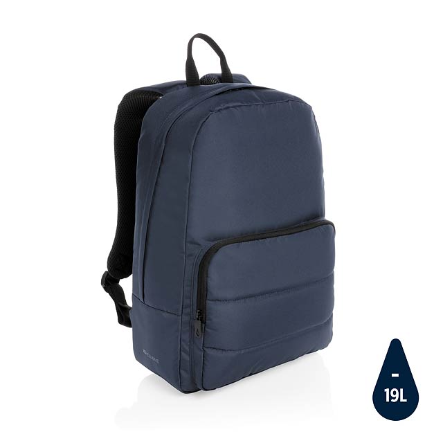 Impact AWARE™ RPET basic 15,6"laptop backpack, navy - blue