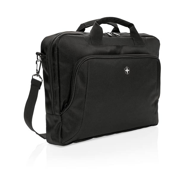 Deluxe 15” laptop bag - black