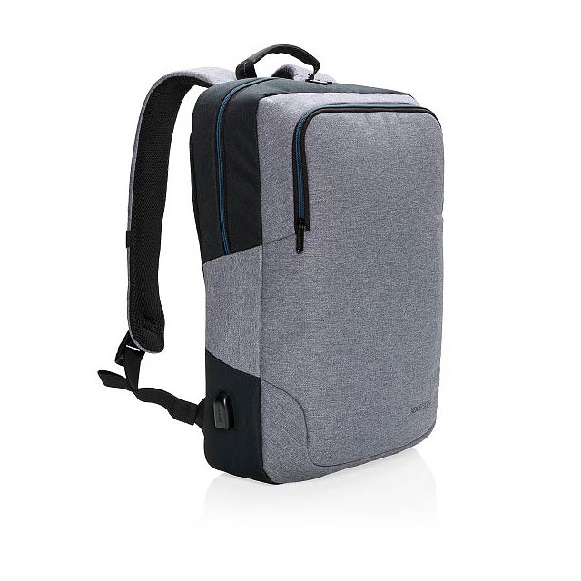 Arata 15” laptop backpack - grey