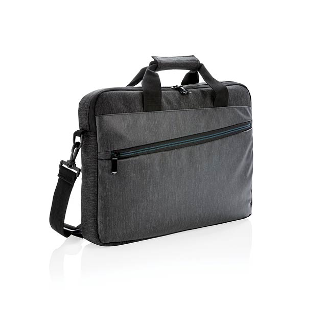 900D laptop bag PVC free - black