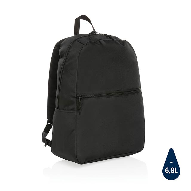 Impact AWARE™ RPET Basic Rucksack, schwarz - schwarz