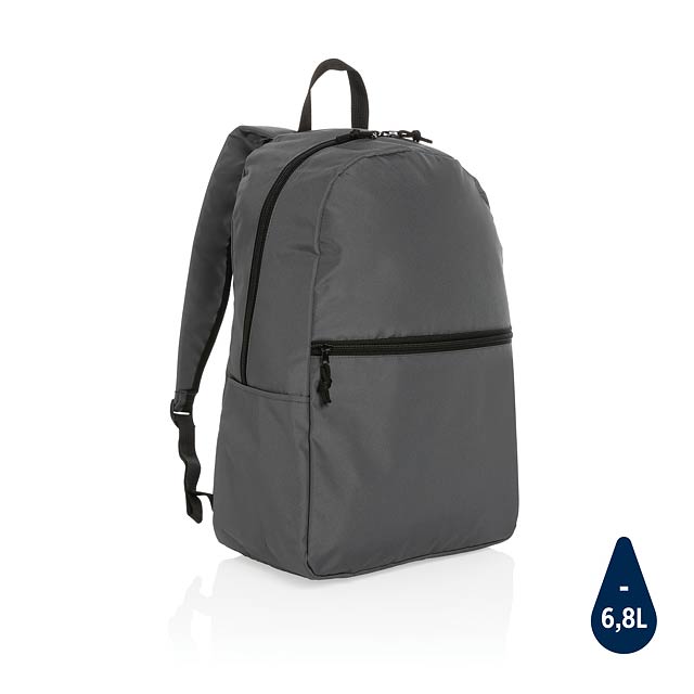 Impact AWARE™ RPET Basic Rucksack, anthrazit - schwarz