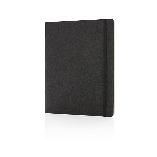 Deluxe B5 notebook softcover XL - black