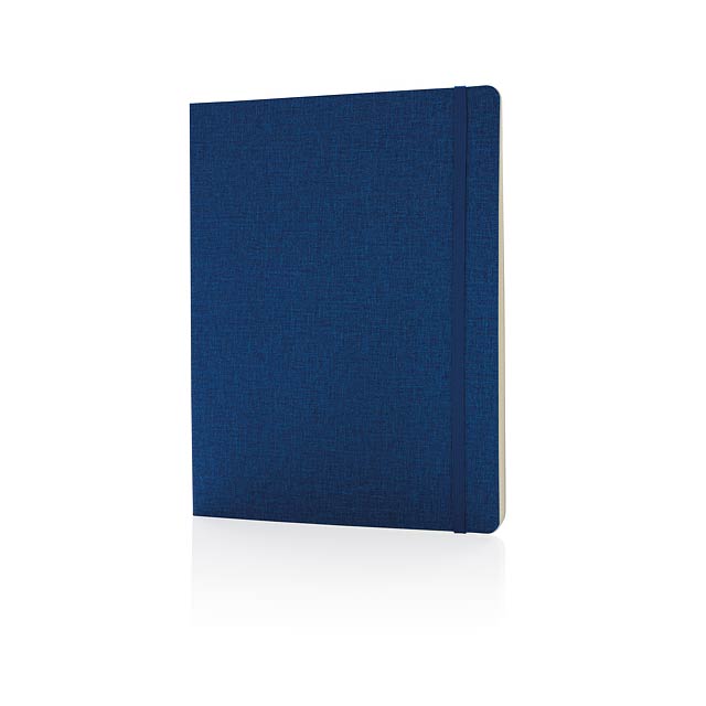 Deluxe B5 notebook softcover XL - blue