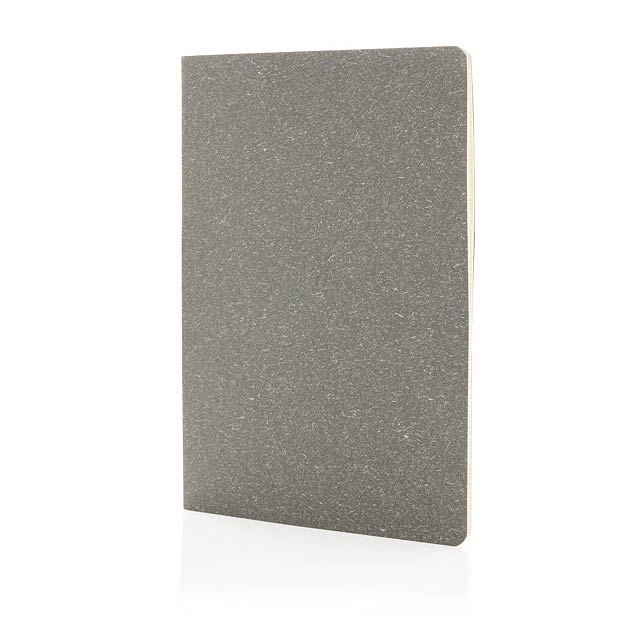 A5 standard softcover slim notebook - grey