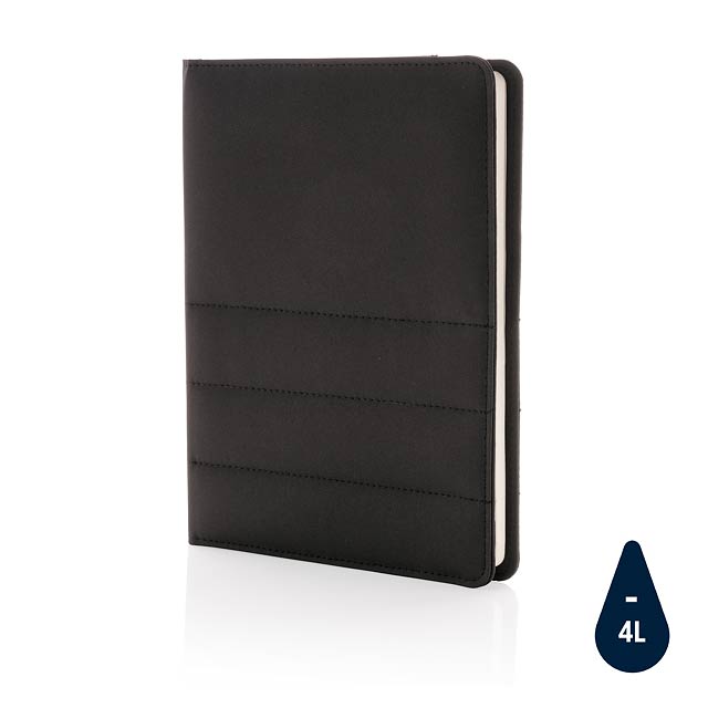 Impact AWARE™ RPET A5 Portfolio, schwarz - schwarz