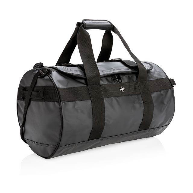 Duffle backpack - black
