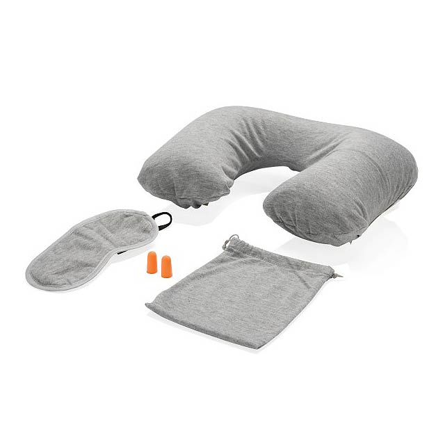 Comfort travel set - grey