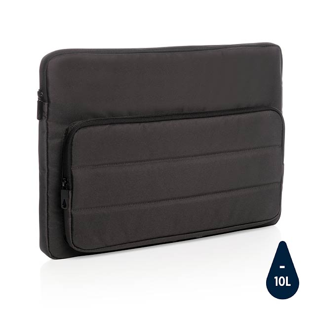 Impact AWARE™ RPET 15,6"laptop sleeve, black - black