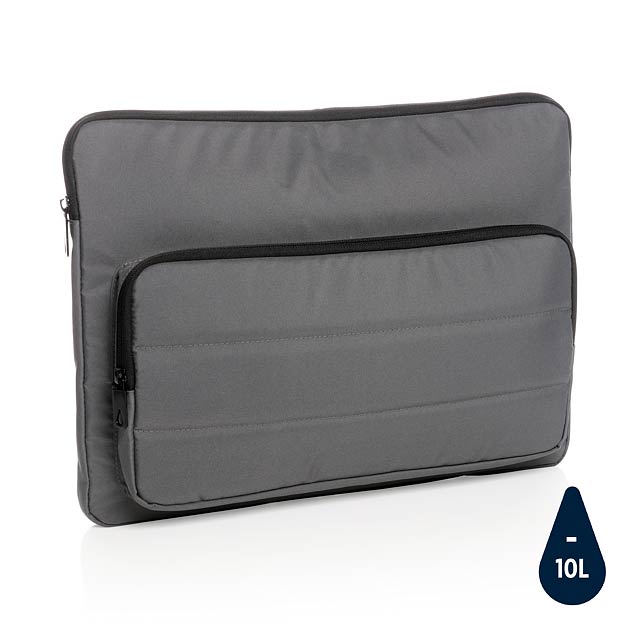 Impact AWARE™ RPET 15,6"laptop sleeve, anthracite - black