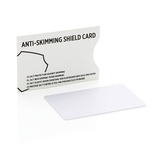 Anti-Skimming-Karte - Weiß 