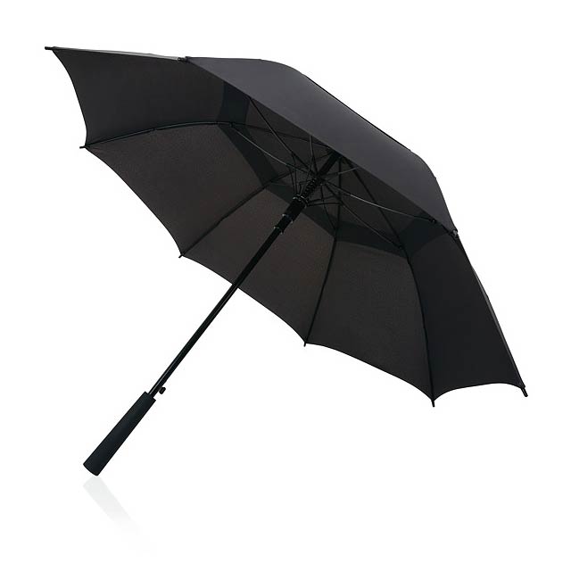 Swiss peak Tornado 23” storm umbrella - black