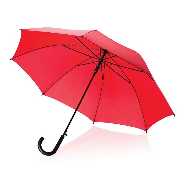 23" automatic umbrella, red - red