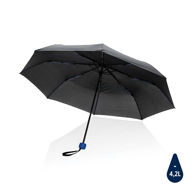 20,5' deštník Impact ze 190T pongee RPET AWARE™ - modrá