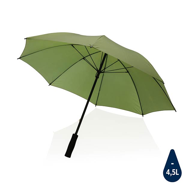23" Impact AWARE™ RPET 190T Storm proof umbrella, green - green