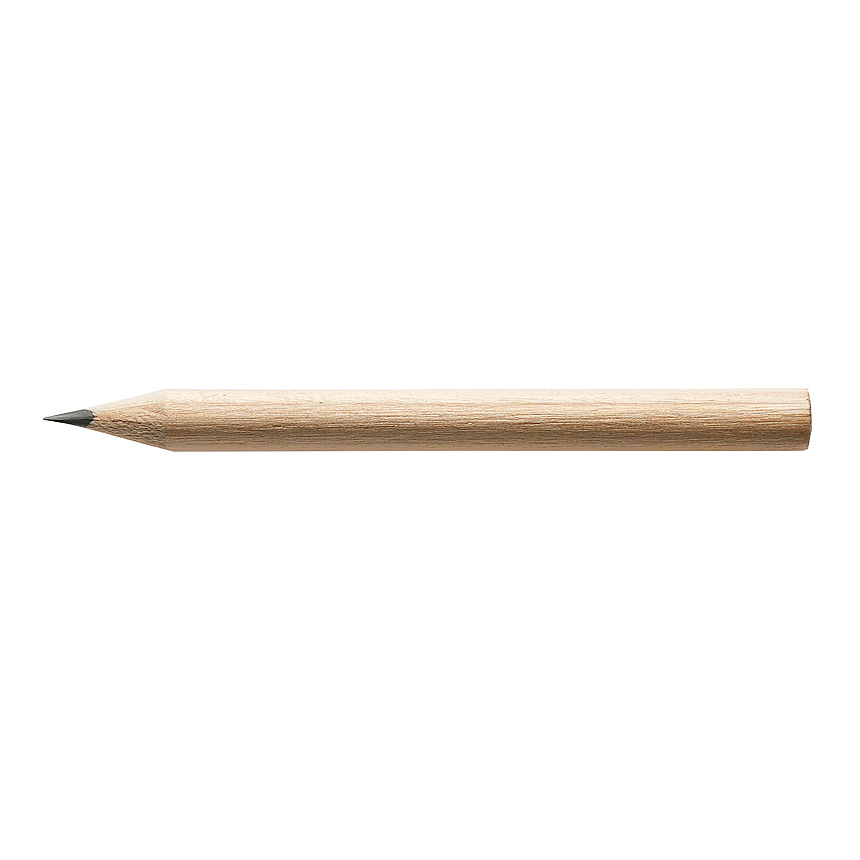 ZIEL - short wooden pencil - wood