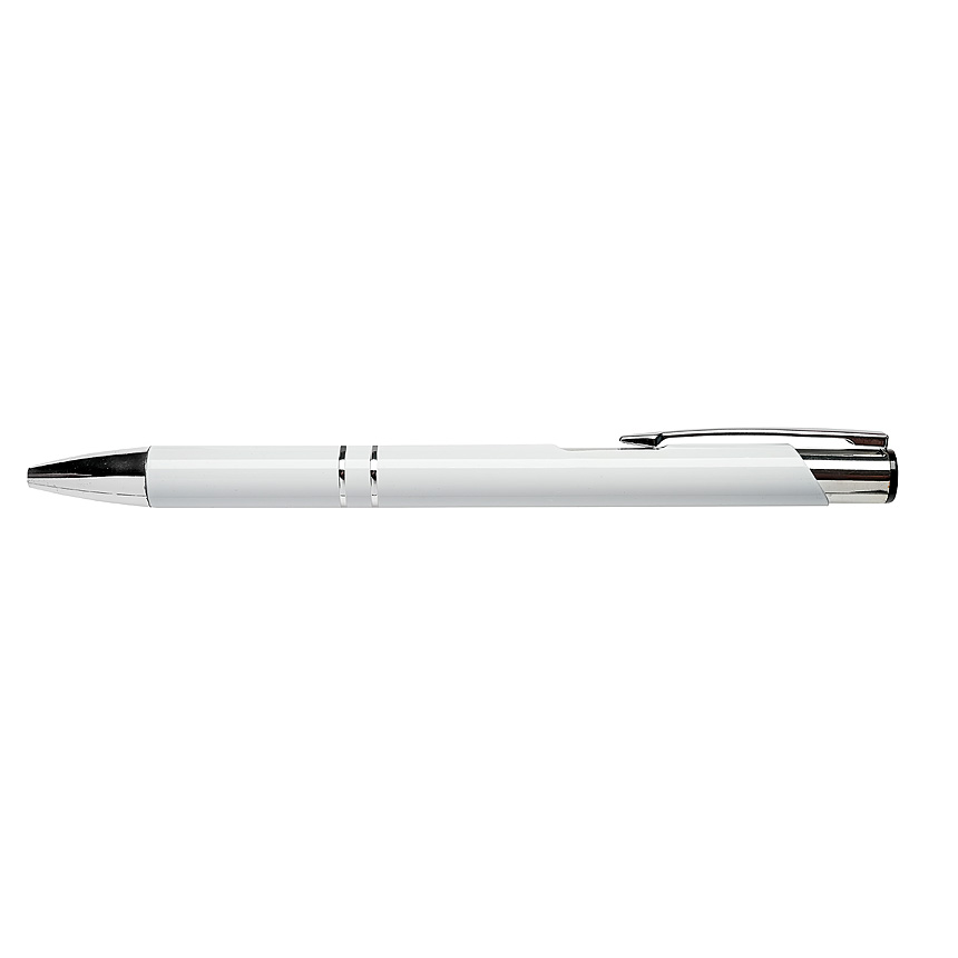 BORN - metal ballpoint pen - white