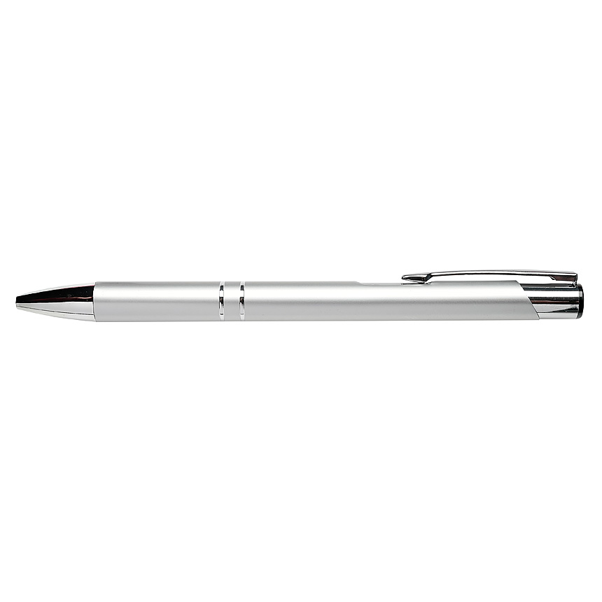 BOLD – kovové kuličkové pero - stříbrná