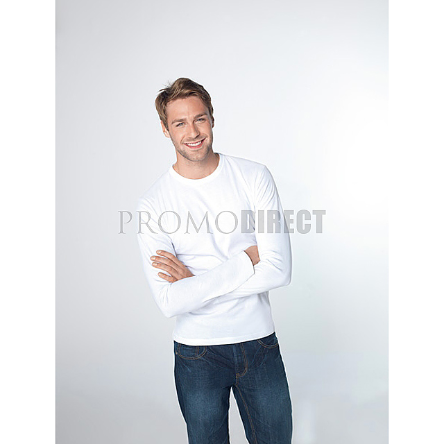 Men's shirt long-sleeved white 150 - white