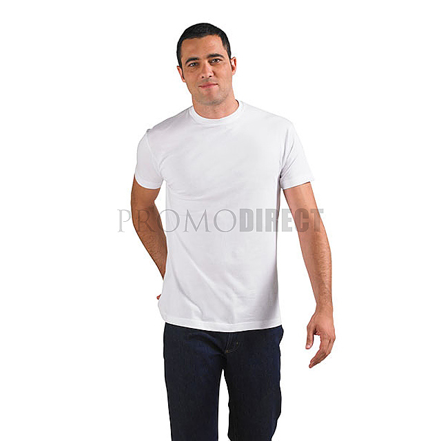 Men's white T-shirt 180 - white