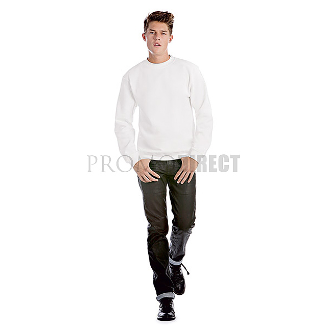 280 white men's sweatshirt - white