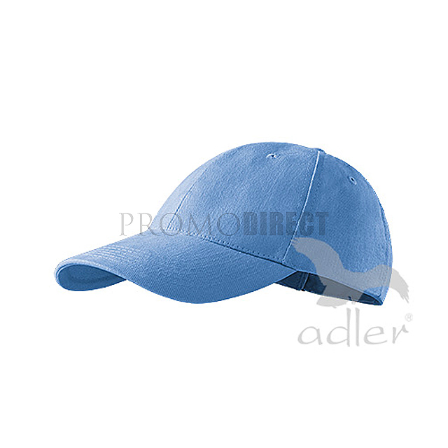 Baseball-Cap 6P - schwarz